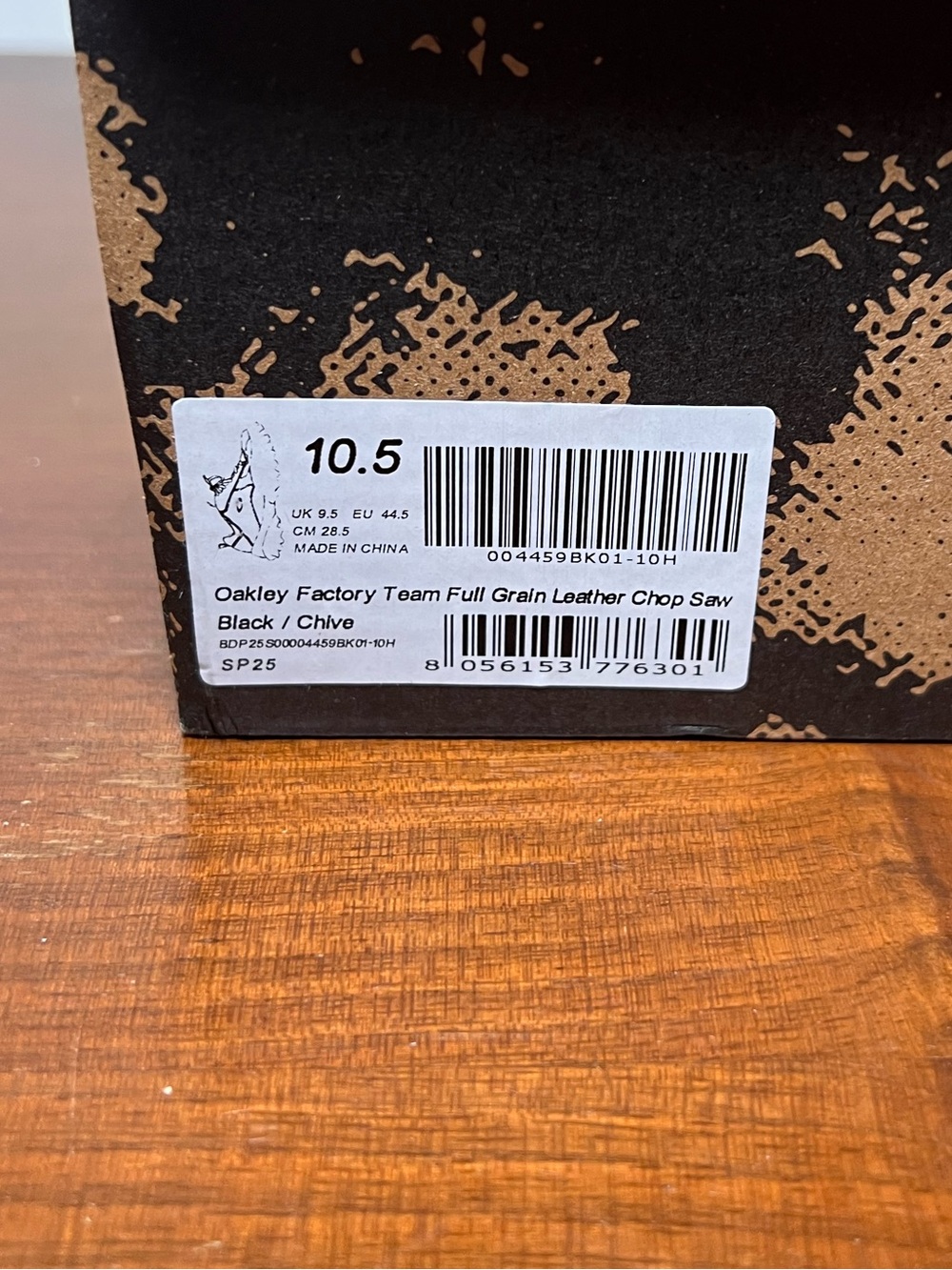 Brand new Brain Dead x Oakley Factory Team Full Grain Leather Chop Saw Size 10.5 - Picture 4 of 11